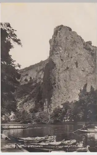 (4174) Foto AK Bad Münster am Stein, Rheingrafenstein, Nahetal 1928