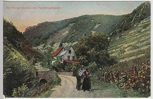 (36445) AK Morgenbachtal bei Trechtinghausen, vor 1945