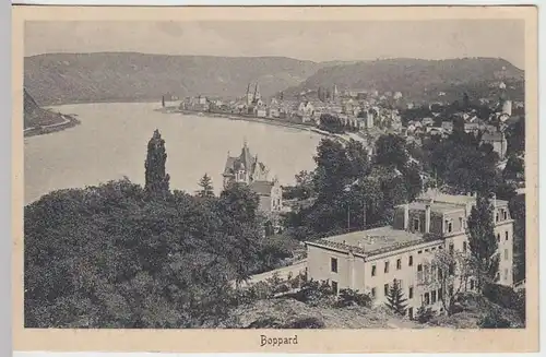 (32060) AK Boppard, Rhein-Panorama, vor 1945