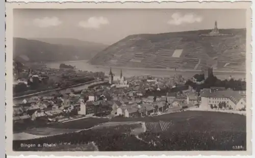 (2841) Foto AK Bingen am Rhein, Panorama