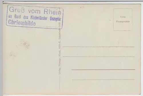 (22429) Foto AK Bingen am Rhein, Burg Sooneck, vor 1945