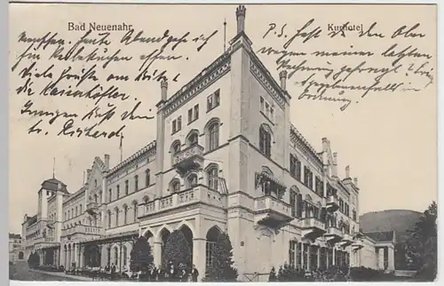 (20097) AK Bad Neuenahr, Kurhotel 1908