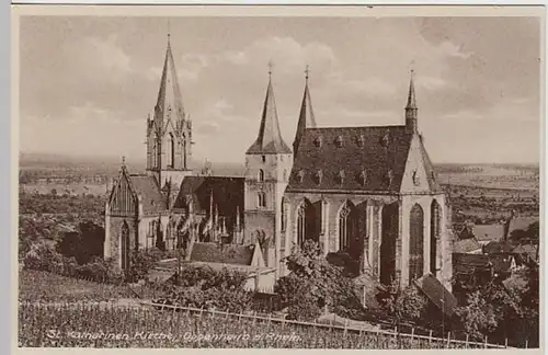 (19842) AK Oppenheim, St. Katharinenkirche, vor 1945
