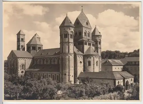 (18098) Foto AK Glees, Basilika Maria Laach 1937