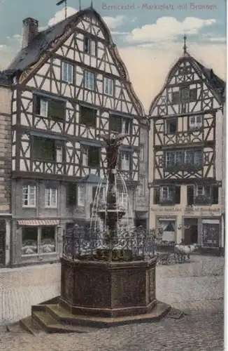 (1742) AK Bernkastel, Markt, Brunnen, um 1905