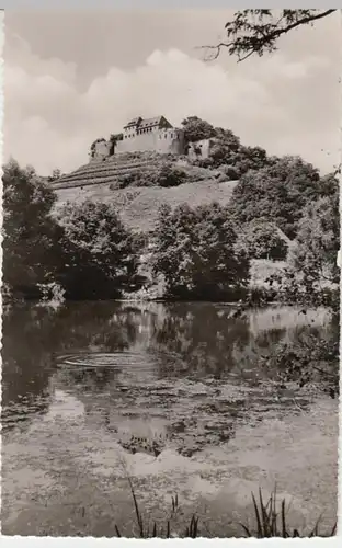 (13827) Foto AK Ebernburg, Nahe, Burg, nach 1945