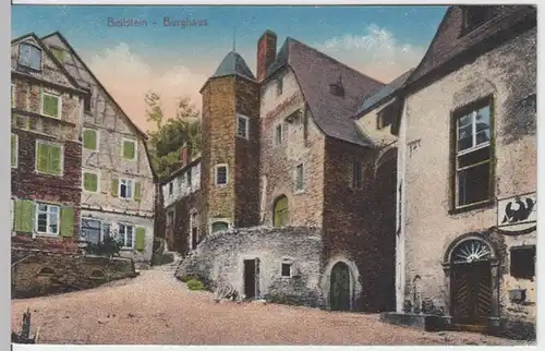 (13453) AK Beilstein, Mosel, Burghaus, vor 1945
