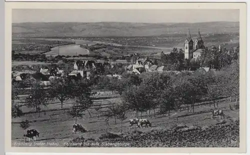 (12591) AK Arenberg (Roter Hahn), Blick bis zum Siebengebirge 1940er