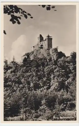 (11752) Foto AK Burg Berwartstein, Pfälzerwald, vor 1945