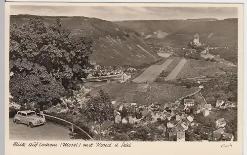 (11732) Foto AK Cochem, Cond, Sehl, Panorama, nach 1945