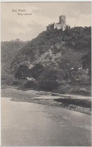 (113911) AK Oberlahnstein, Lahnstein, Burg Lahneck, vor 1945