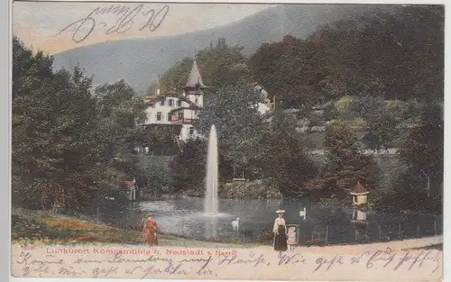 (113004) AK Königsmühle b. Neustadt a. Haardt, 1906