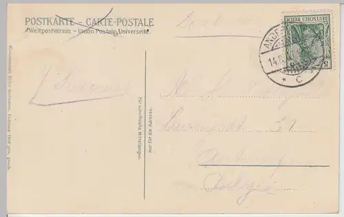 (111045) AK Andernach, Totale, 1907