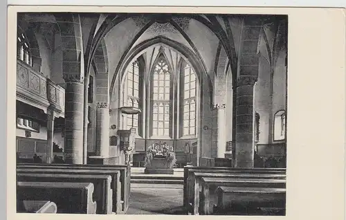 (111008) AK Armsheim, Evang. Kirche Inneres, nach 1945