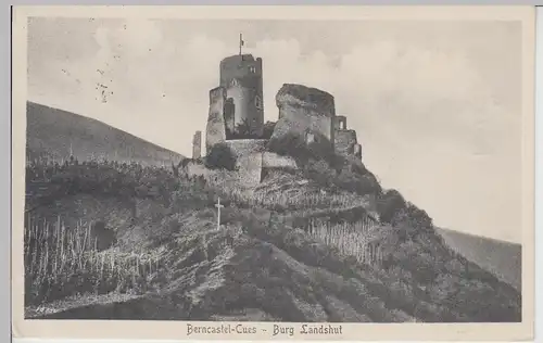 (110253) AK Bernkastel-Kues, Burg Landshut, vor 1945