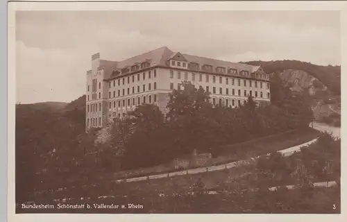 (108903) Foto AK Bundesheim Schönstatt, Vallendar, vor 1945