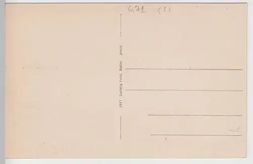 (108788) AK Framersheim, evangelische Kirche, katholische Kirche, um 1917