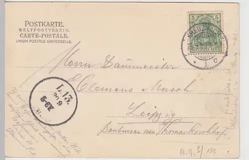 (106318) AK Ebernburg b. Bad Kreuznach, Burghof, 1903