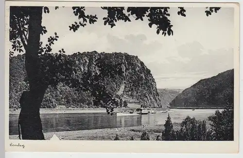 (106255) AK Rhein, Loreleyfelsen, 1937