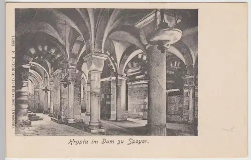 (105769) AK Speyer, Krypta im Dom, vor 1905