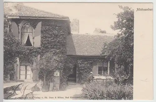 (104621) AK Altenbamberg, Ruine Altebaumburg, Wohnung, vor 1905