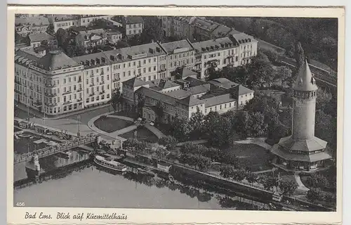 (104076) AK Bad Ems, Blick auf Kurmittelhaus, aus Leporello 1920/30er