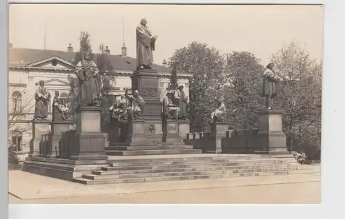 (101778) Foto AK Worms, Lutherdenkmal, 1920/30er