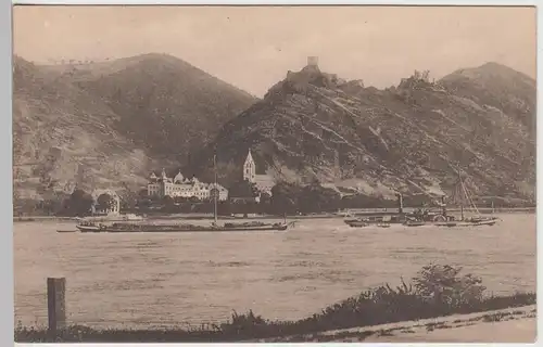 (101760) AK Burg Liebenstein u. Burg Sterrenberg, "Die feindlichen Brüder?, 1910