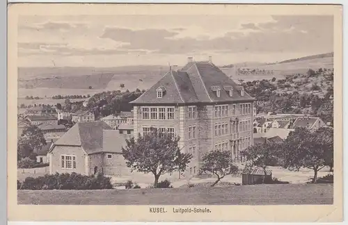 (100934) AK Kusel, Luitpold Schule 1919