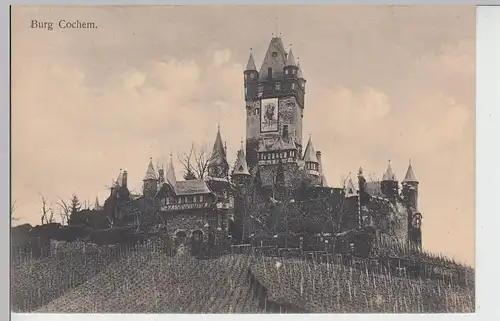 (100834) AK Burg Cochem, vor 1945