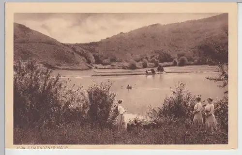 (100819) AK Gemündener Maar (Eifel), vor 1945