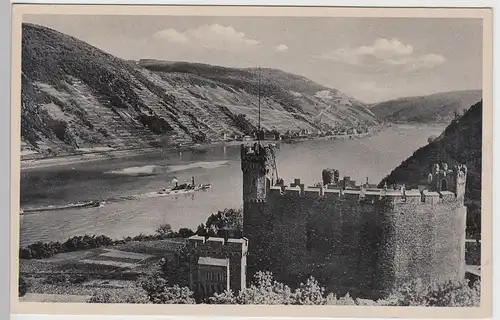 (100374) AK Burg Reichenstein, Falkenburg, Trechtingshausen, vor 1945