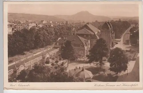 (100355) AK Bad Neuenahr, Kurhaus Terrasse, Konzertplatz, aus Leporello, vor 194