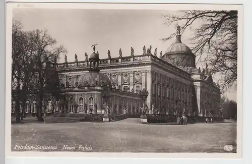 (99938) Foto AK Potsdam, Sanssouci, Neues Palais 1939