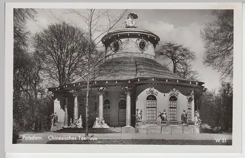 (85808) Foto AK Potsdam, Sanssouci, Chinesisches Teehaus