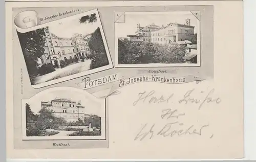 (81660) AK Potsdam, St. Josephs-Krankenhaus 1917