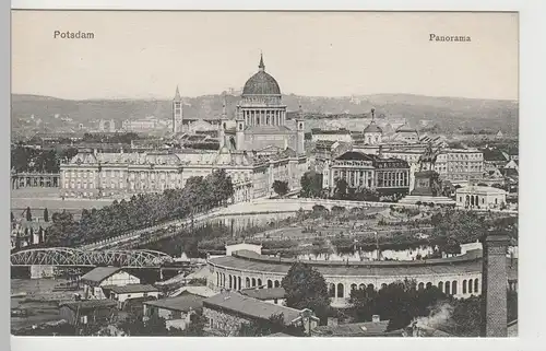 (79234) AK Potsdam, Panorama, Stadtschloss, St. Nikolaikirche, vor 1945