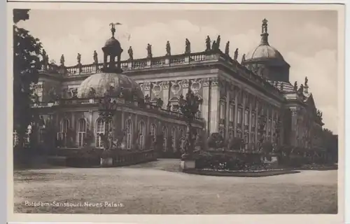 (6950) Foto AK Potsdam, Sanssouci, Neues Palais 1929