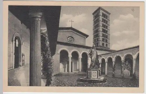 (49735) AK Potsdam, Sanssouci, Friedenskirche, 1943