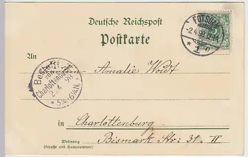 (30247) AK Potsdam, Sanssouci, 1898