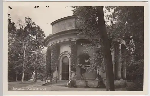 (23013) Foto AK Potsdam, Sanssouci, Antikentempel, vor 1945