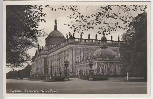 (17078) Foto AK Potsdam, Sanssouci, Neues Palais 1930