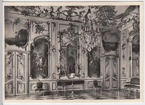 (14183) Foto AK Potsdam, Schloss Sanssouci, Musikzimmer