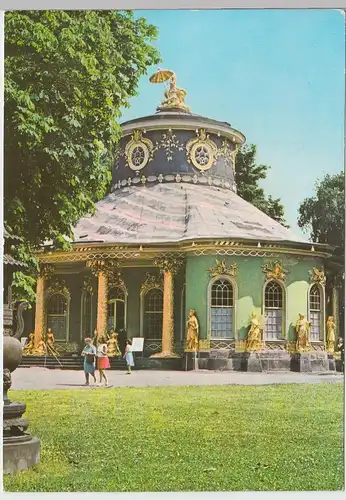 (111701) AK Potsdam, Sanssouci, Chinesisches Teehaus DDR 1978