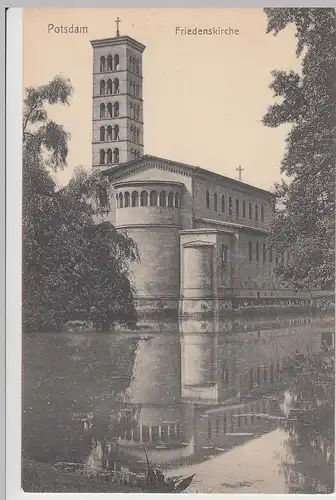 (106786) AK Potsdam, Friedenskirche, 1910er