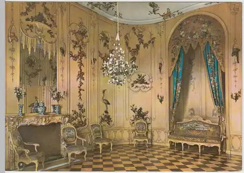 (101875) AK Potsdam Sanssouci, Voltairezimmer im Schloss 1969