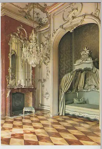 (101870) AK Potsdam Sanssouci, Neues Palais, Schlafzimmer Friedrich II., 1969