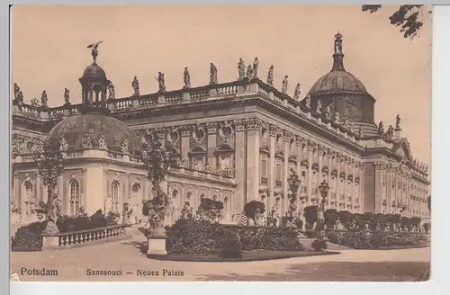 (101723) AK Potsdam, Sanssouci, Neues Palais, vor 1945