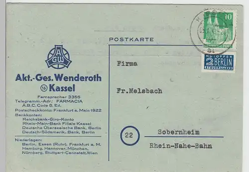(111269) PK v. Akt.-Ges. Wenderoth Kassel 1949