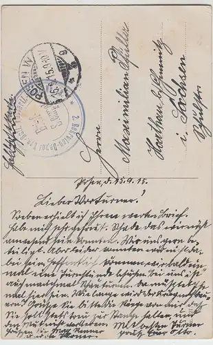 (88938) AK Posen, Poznan, Akademie, Ansiedlungskommission 1915